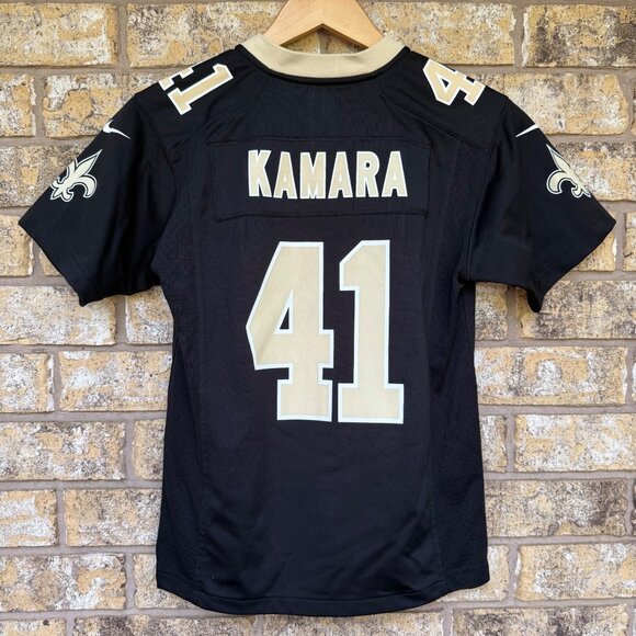 Nike Other - size M youth kids Nike NFL Saints Alvin Kamara #41 Black Jersey M On Field Authe